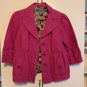 Ann Taylor 3/4 sleeve blazer/jacket